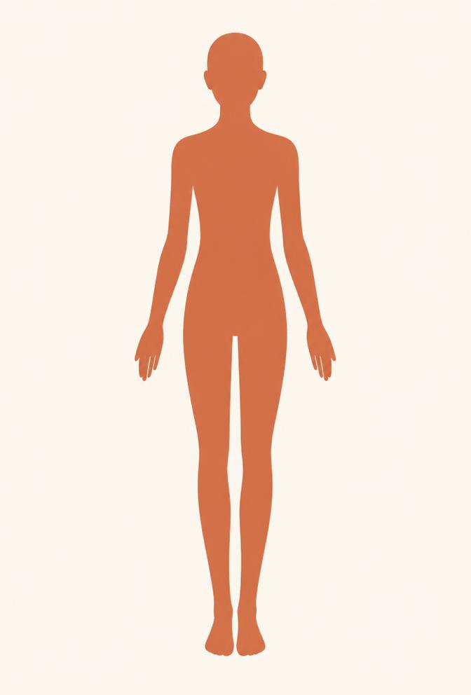 Slim body build reference